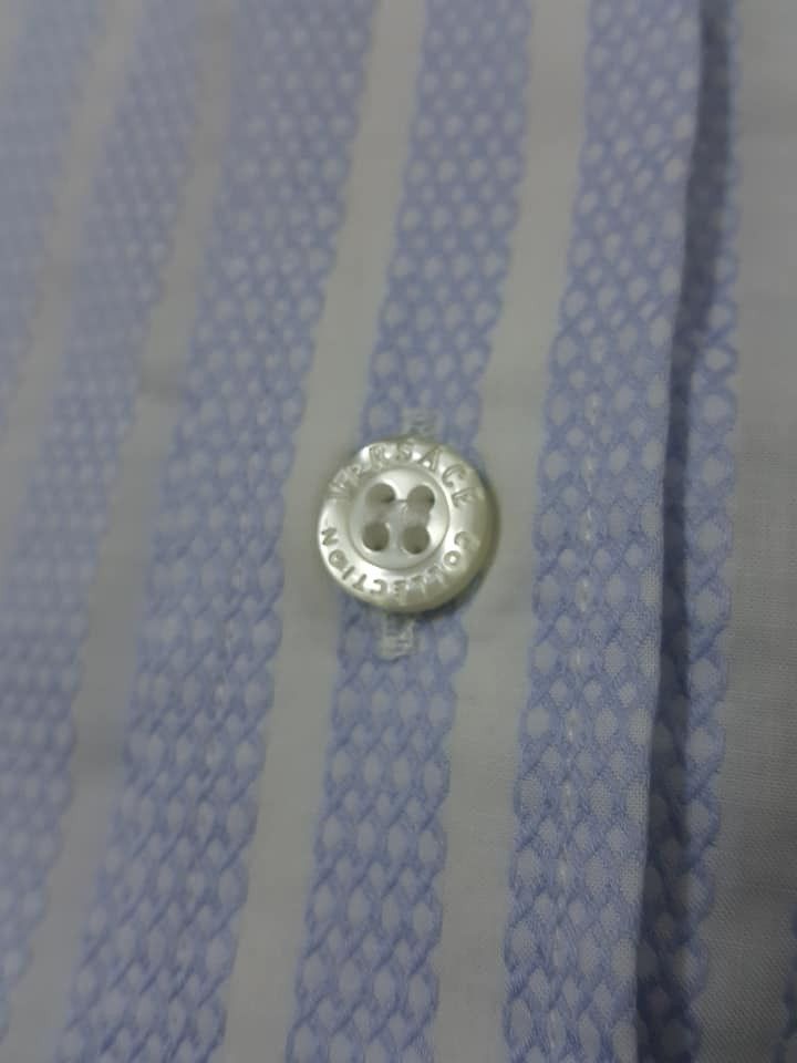 Versace Versace Collection Stripes button Up Size US XL / EU 56 / 4 - 5 Thumbnail
