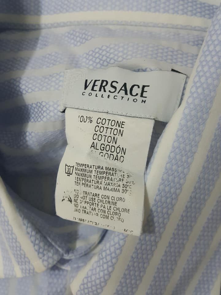 Versace Versace Collection Stripes button Up Size US XL / EU 56 / 4 - 9 Thumbnail
