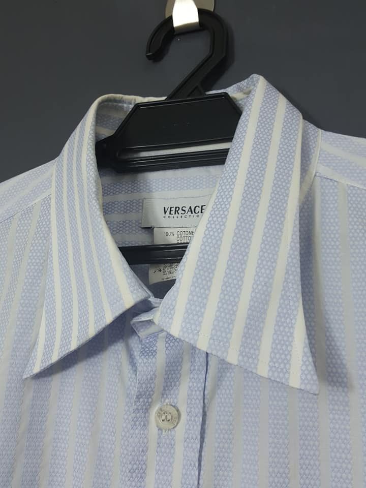 Versace Versace Collection Stripes button Up Size US XL / EU 56 / 4 - 4 Thumbnail