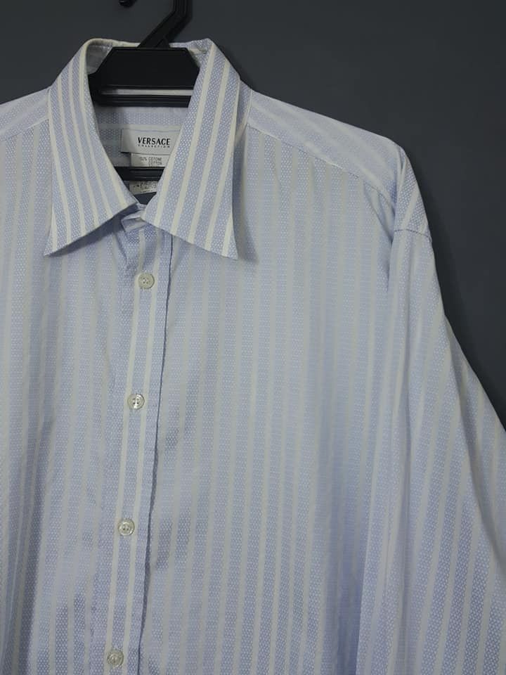 Versace Versace Collection Stripes button Up Size US XL / EU 56 / 4 - 3 Thumbnail