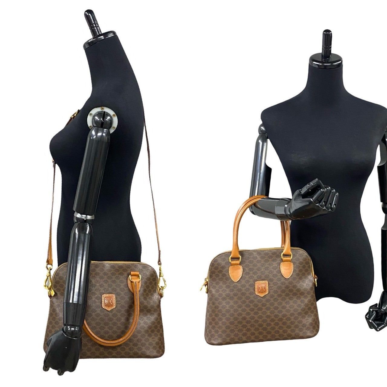 Celine Celine Shoulder Bag Brown Leather Size ONE SIZE - 2 Thumbnail