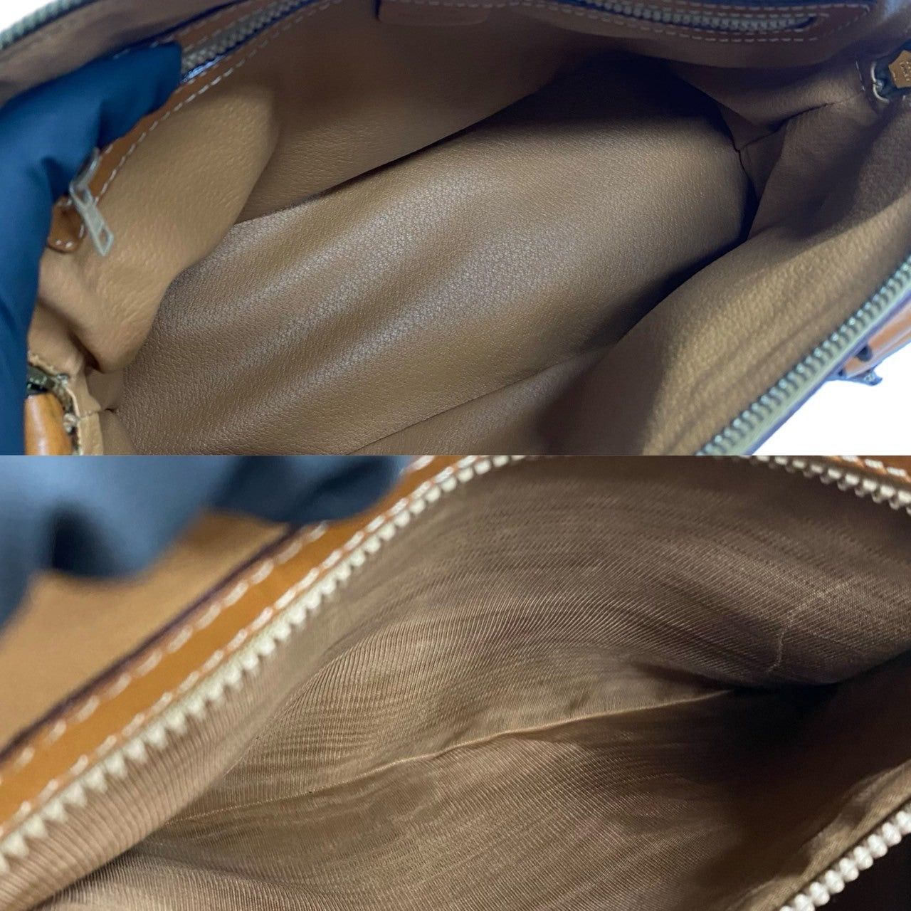 Celine Celine Shoulder Bag Brown Leather Size ONE SIZE - 9 Thumbnail