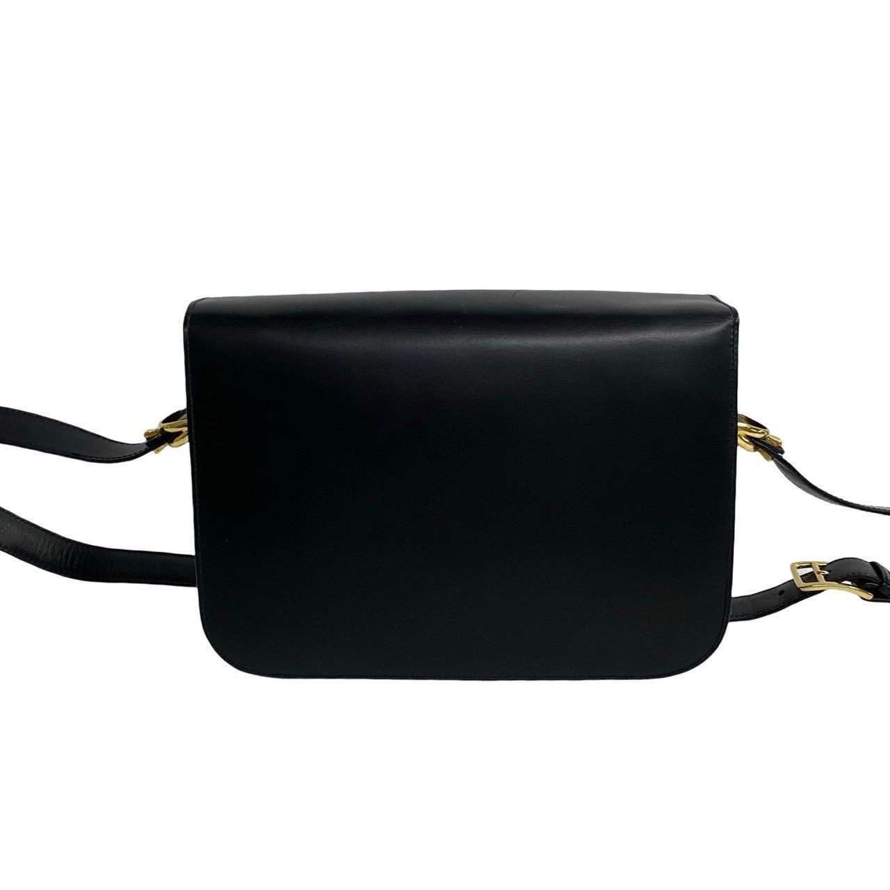 Celine Celine Shoulder Bag Black Leather Size ONE SIZE - 4 Thumbnail