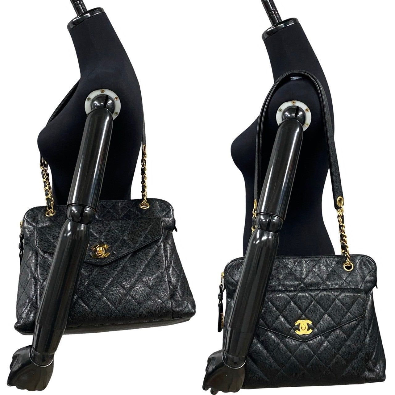 Chanel Chanel Shoulder Bag Black Caviar Size ONE SIZE - 2 Thumbnail