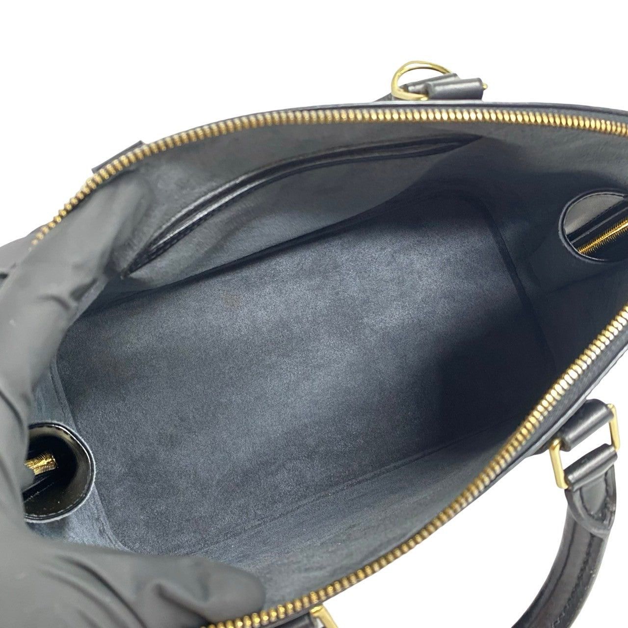 Louis Vuitton Louis Vuitton Handbag Black Leather Size ONE SIZE - 9 Thumbnail