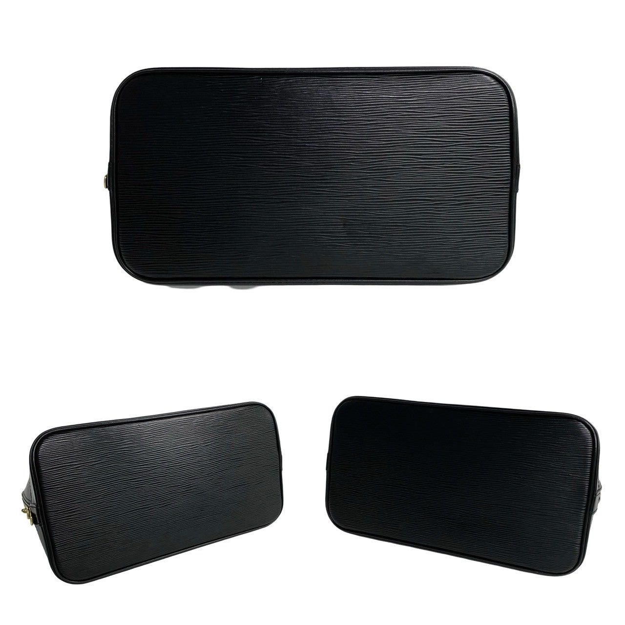 Louis Vuitton Louis Vuitton Handbag Black Leather Size ONE SIZE - 6 Thumbnail