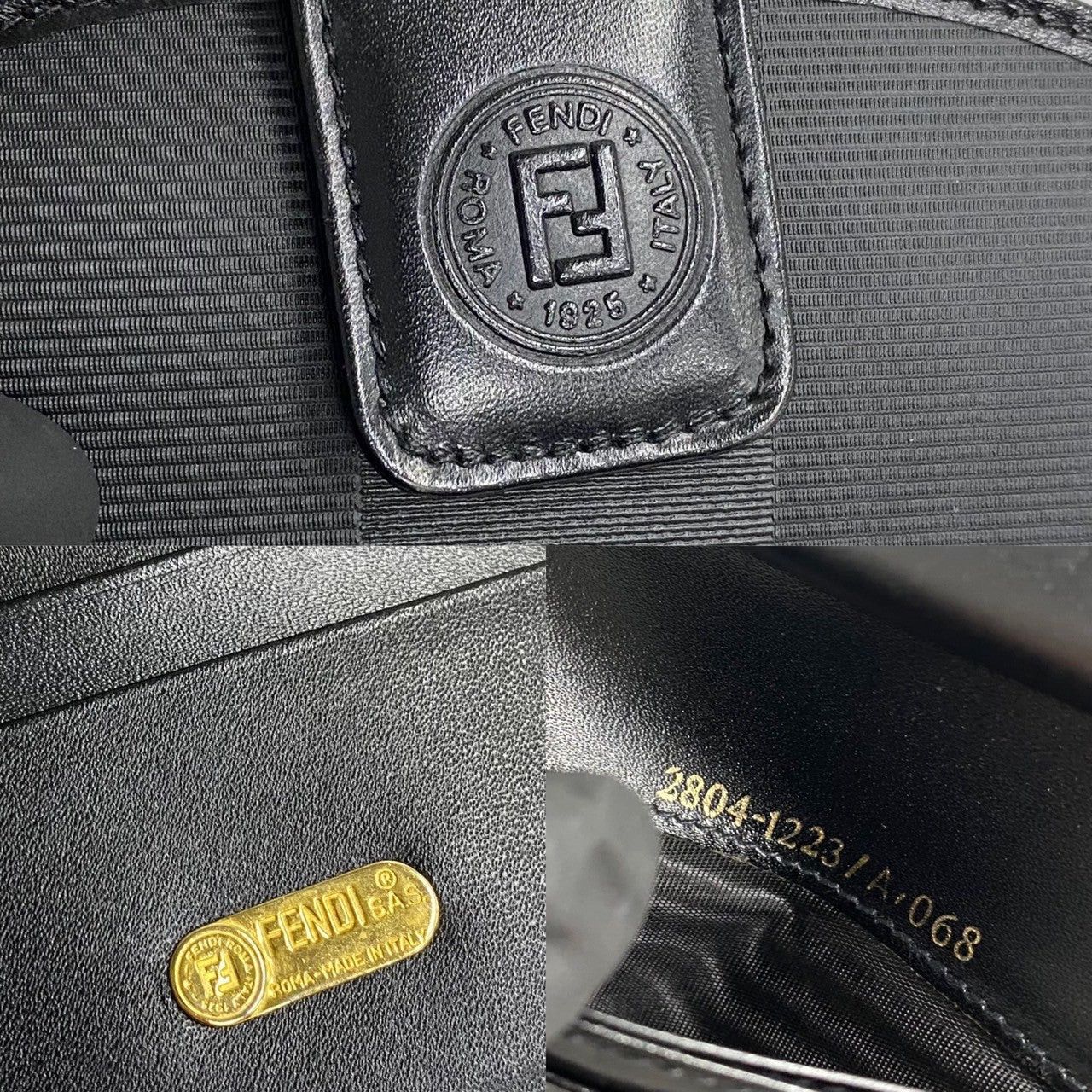 Fendi Fendi Wallet Black Leather Size ONE SIZE - 2 Thumbnail