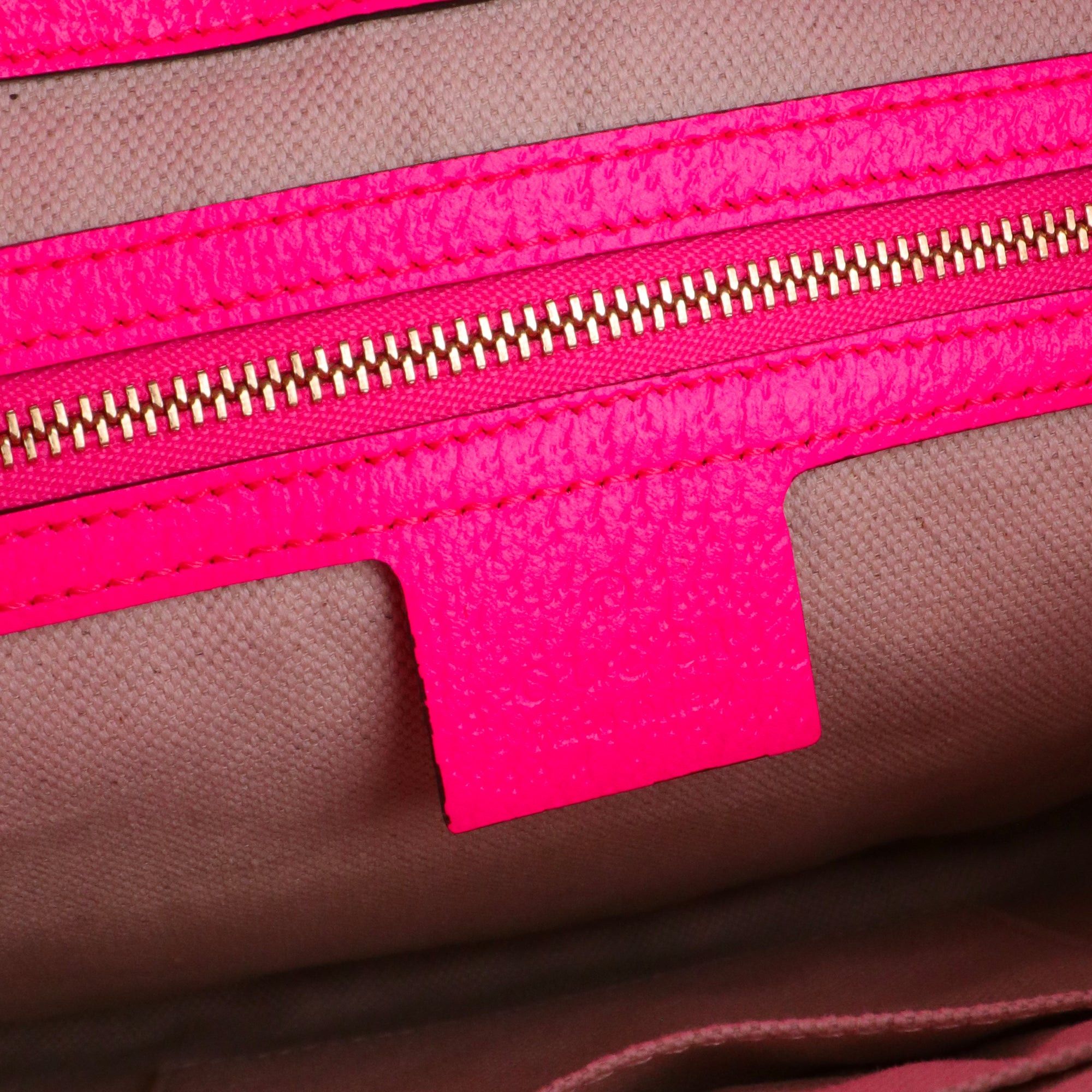 Gucci GUCCI - Small Gucci Jackie 1961 shoulder bag in pink canvas and leather, limited edition Size ONE SIZE - 7 Thumbnail