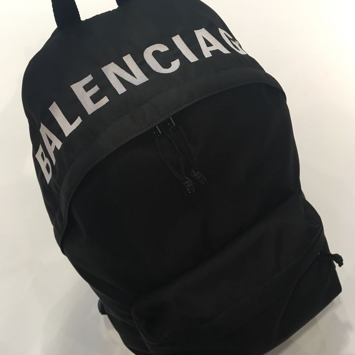 Balenciaga Embroidered Logo Wheel Print Explorer Backpack | Grailed