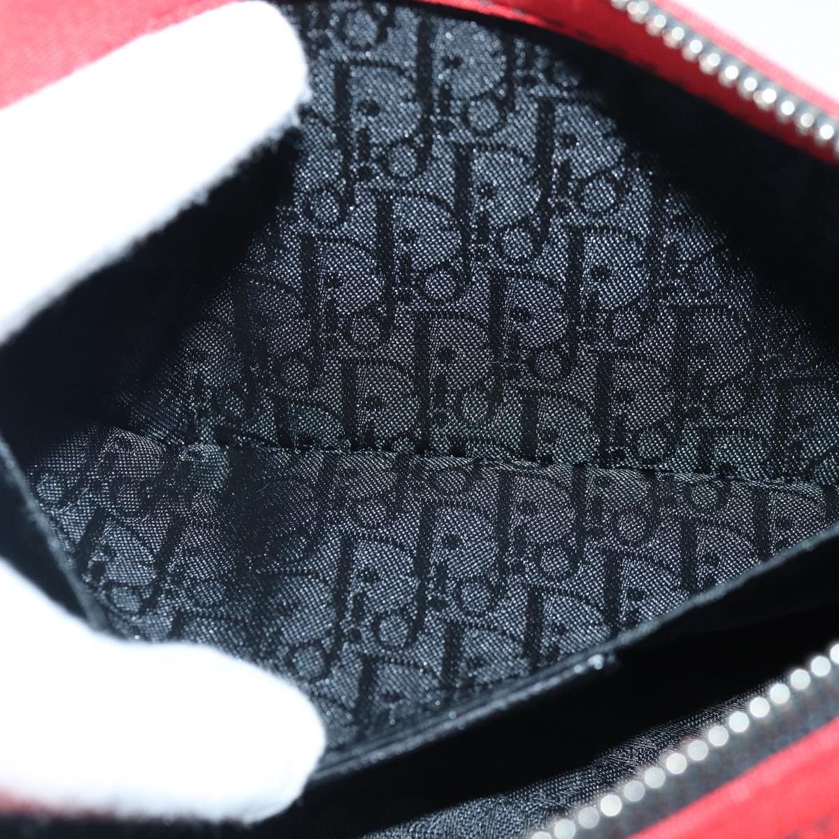 Dior Hardcore Red Silk Shoulder Bag (Pre-Owned) Size ONE SIZE - 20 Thumbnail