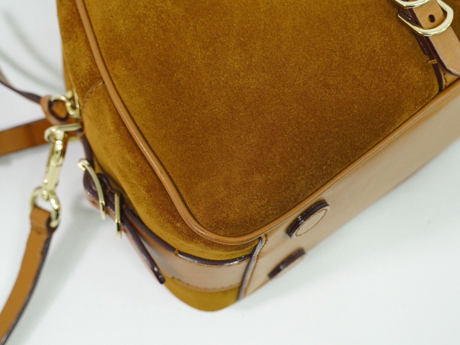 Jimmy Choo Brown Suede Handbag (Pre-Owned) Size ONE SIZE - 7 Thumbnail