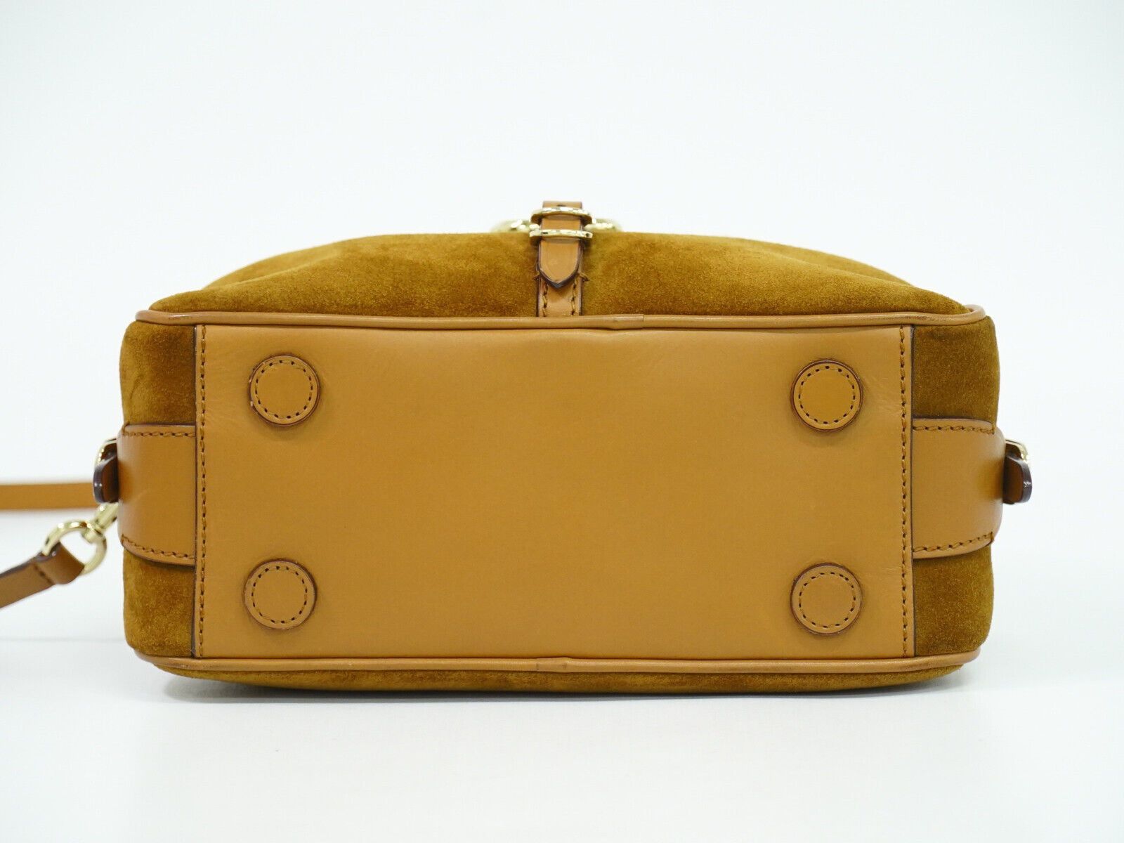 Jimmy Choo Brown Suede Handbag (Pre-Owned) Size ONE SIZE - 18 Thumbnail
