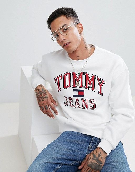 Tommy jeans outlet sweatshirt 90s