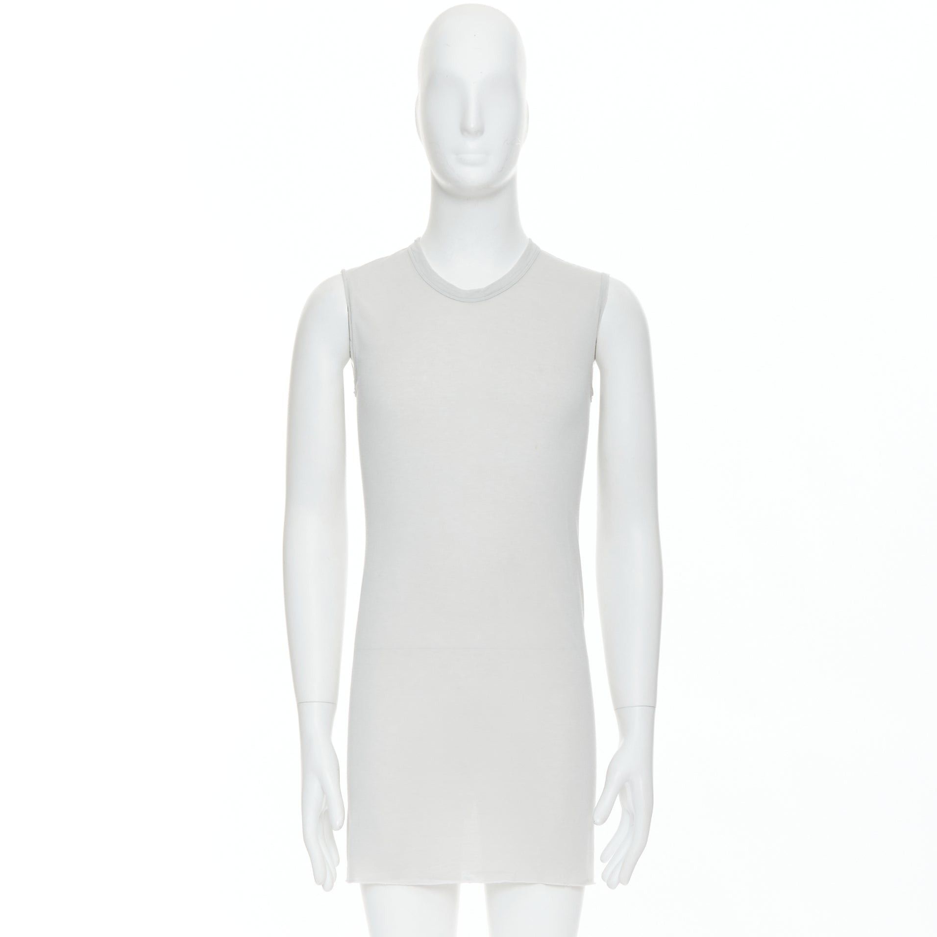 トップス Rick Owens basic tank S oyster RICK OWENS - TOPS - Rick Owens
