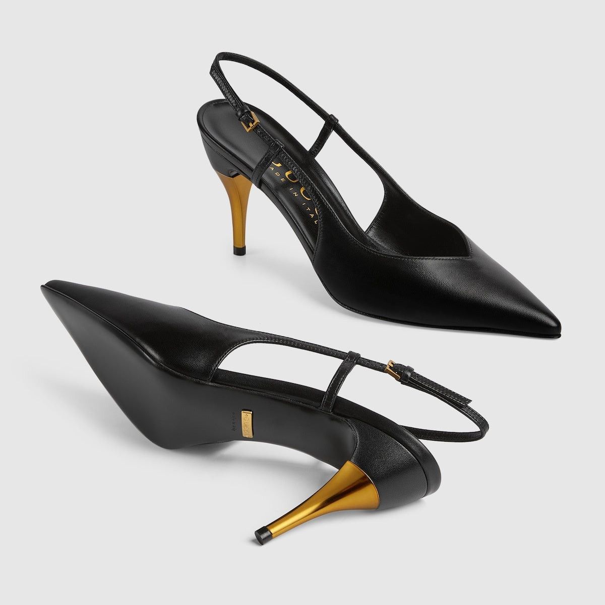 Gucci Gucci Slingback Heeled Pumps SIZE 37 Size ONE SIZE - 3 Thumbnail