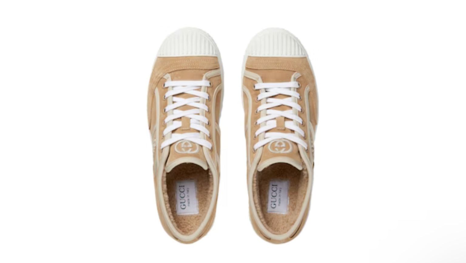 Gucci Gucci Interlocking G Wool Sneakers SIZE 35 Size ONE SIZE - 3 Thumbnail