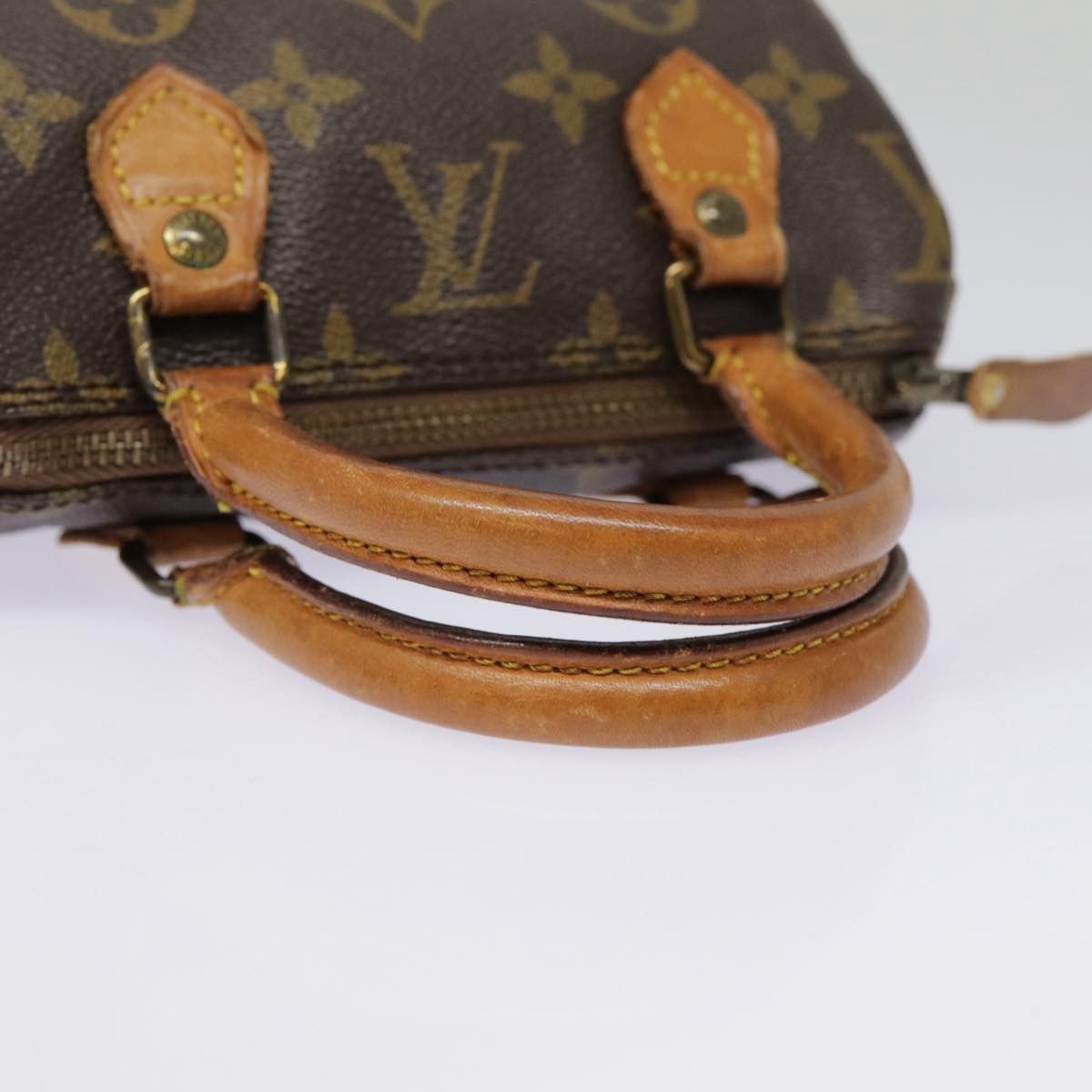 Louis Vuitton Louis Vuitton Mini speedy handbag Size ONE SIZE - 6 Thumbnail
