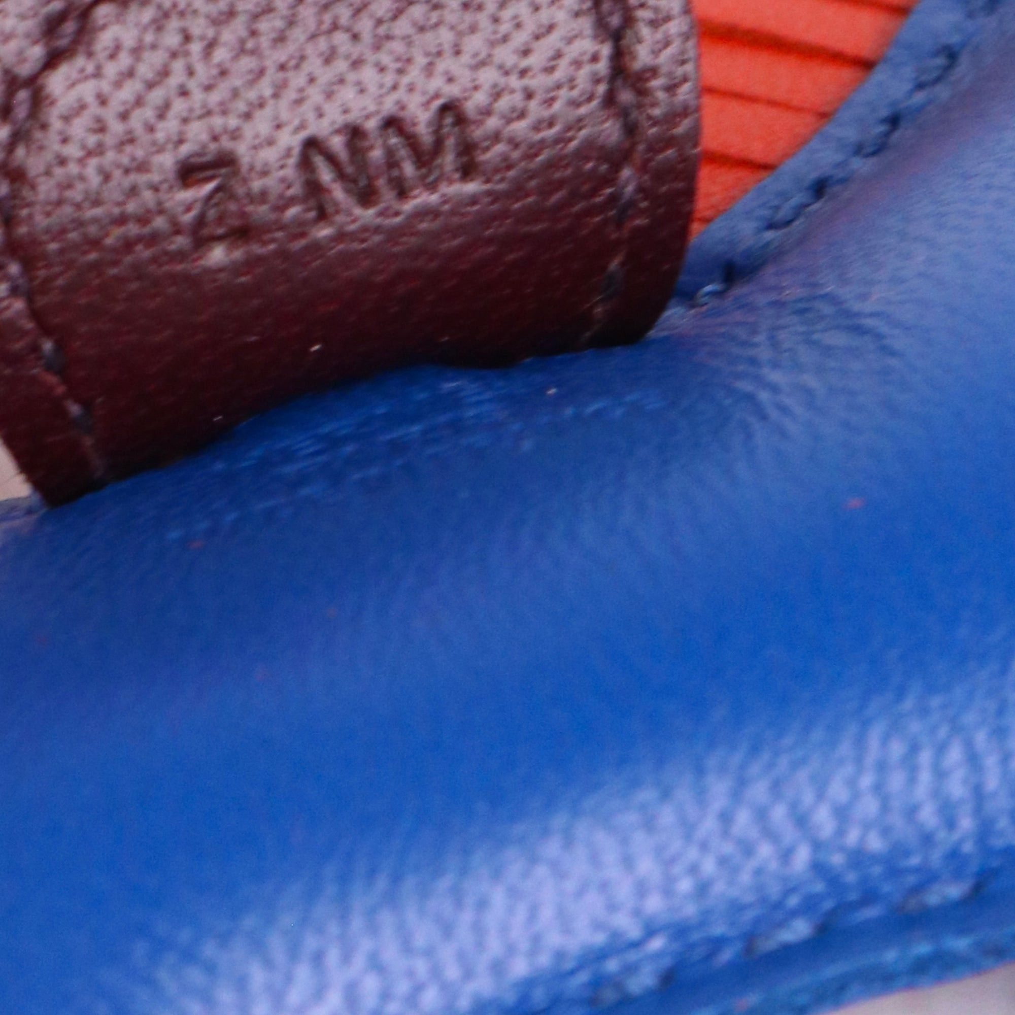 Hermes HERMÈS - Rodéo PM Hermès bag jewels in blue leather Size ONE SIZE - 5 Thumbnail