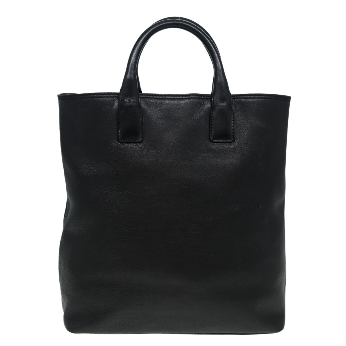 Gucci Black Leather Handbag (Pre-Owned) Size ONE SIZE - 2 Thumbnail
