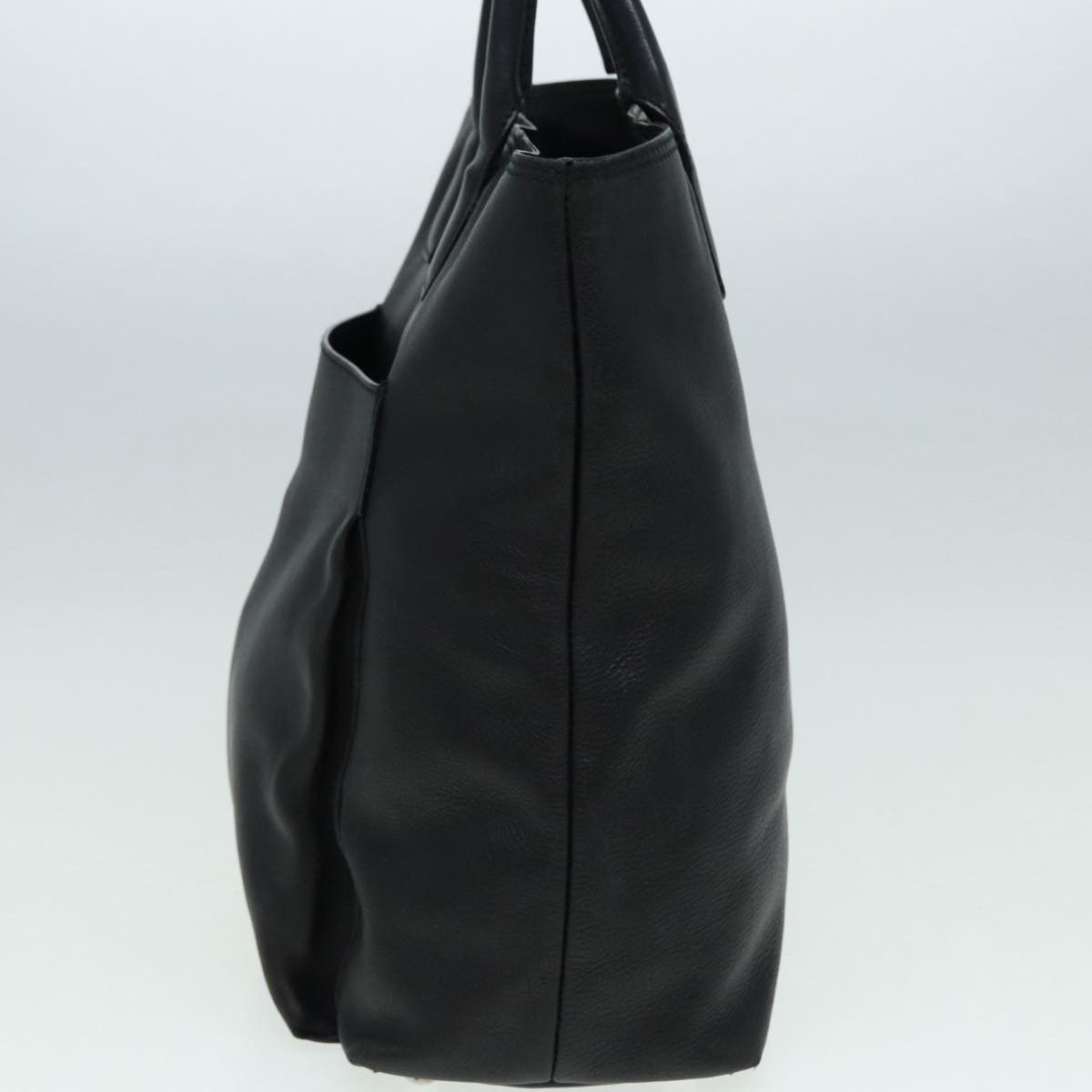Gucci Black Leather Handbag (Pre-Owned) Size ONE SIZE - 3 Thumbnail