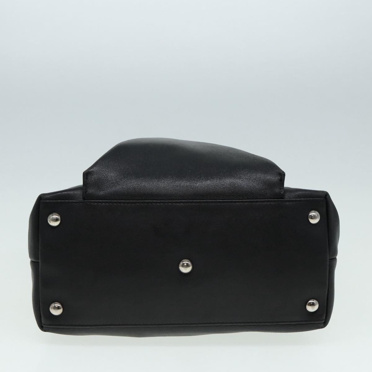 Gucci Black Leather Handbag (Pre-Owned) Size ONE SIZE - 19 Thumbnail