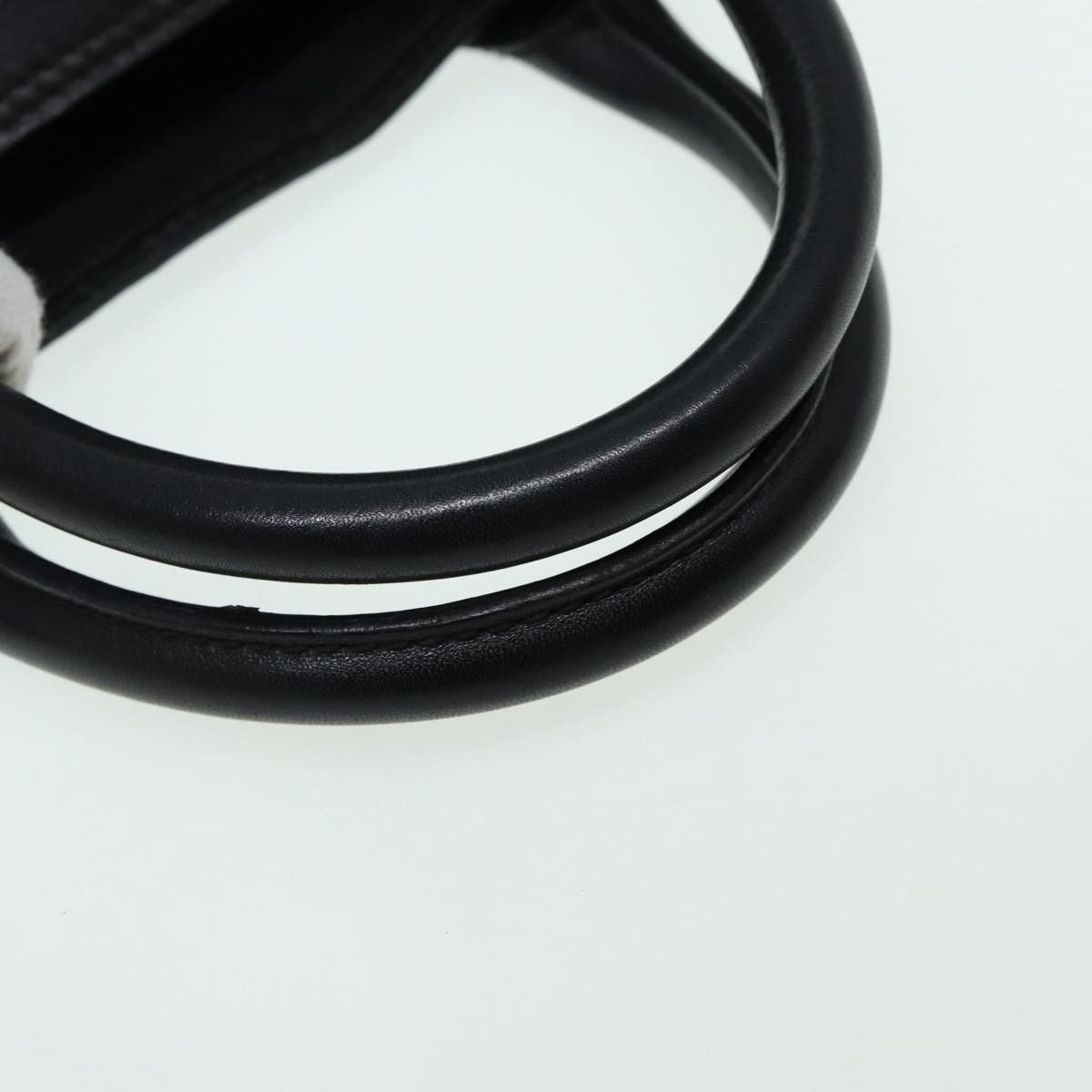 Gucci Black Leather Handbag (Pre-Owned) Size ONE SIZE - 5 Thumbnail