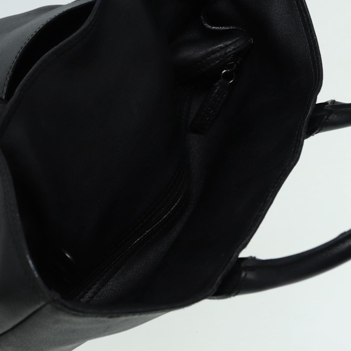 Gucci Black Leather Handbag (Pre-Owned) Size ONE SIZE - 15 Thumbnail