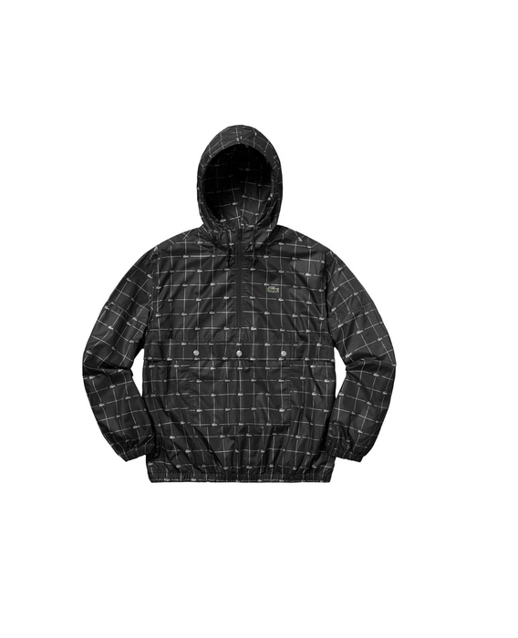 Supreme Supreme x Lacoste Reflective Grid Nylon Anorak *DSWT