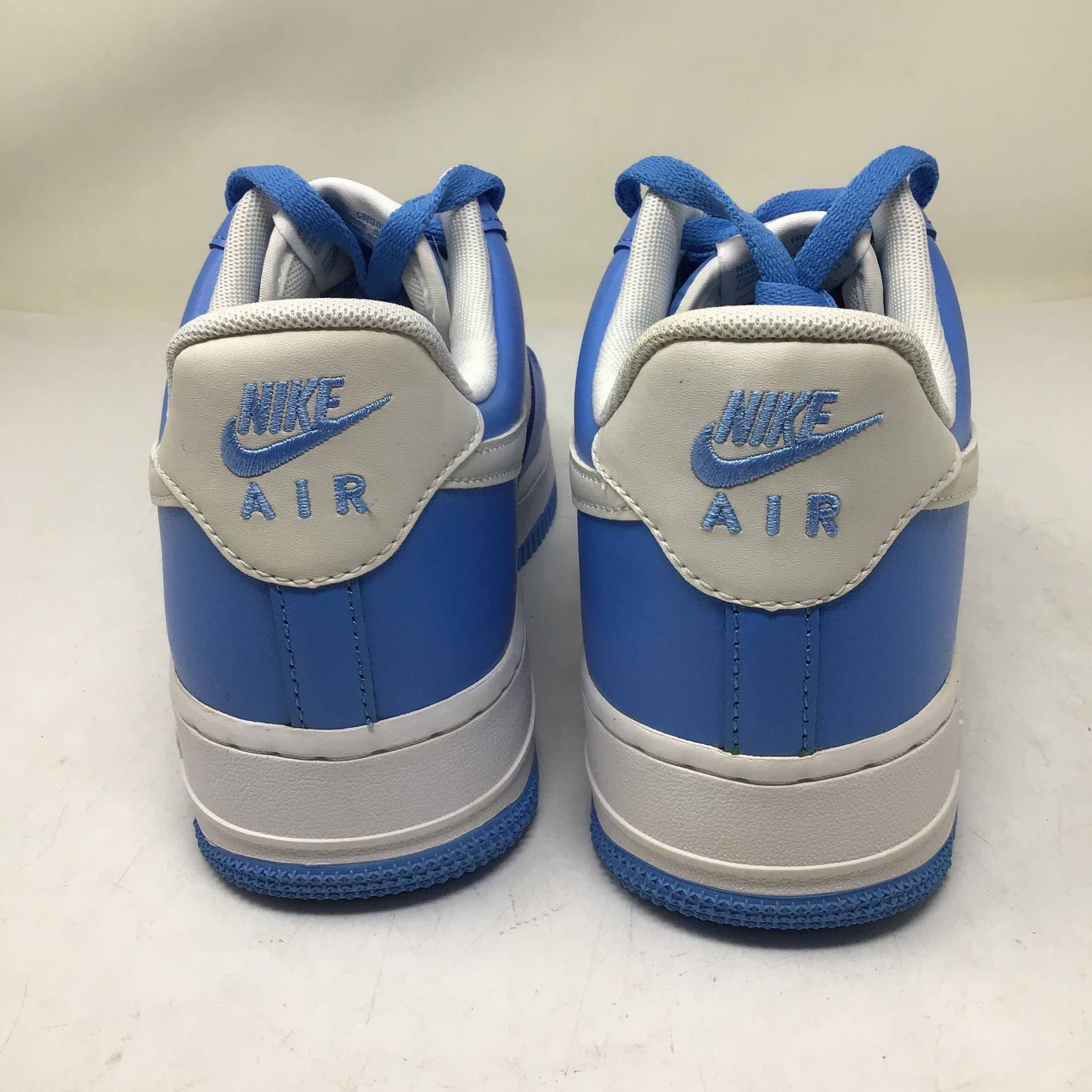 Nike Air Force 1 07 University Blue White Size US 10 / EU 43 - 4 Thumbnail