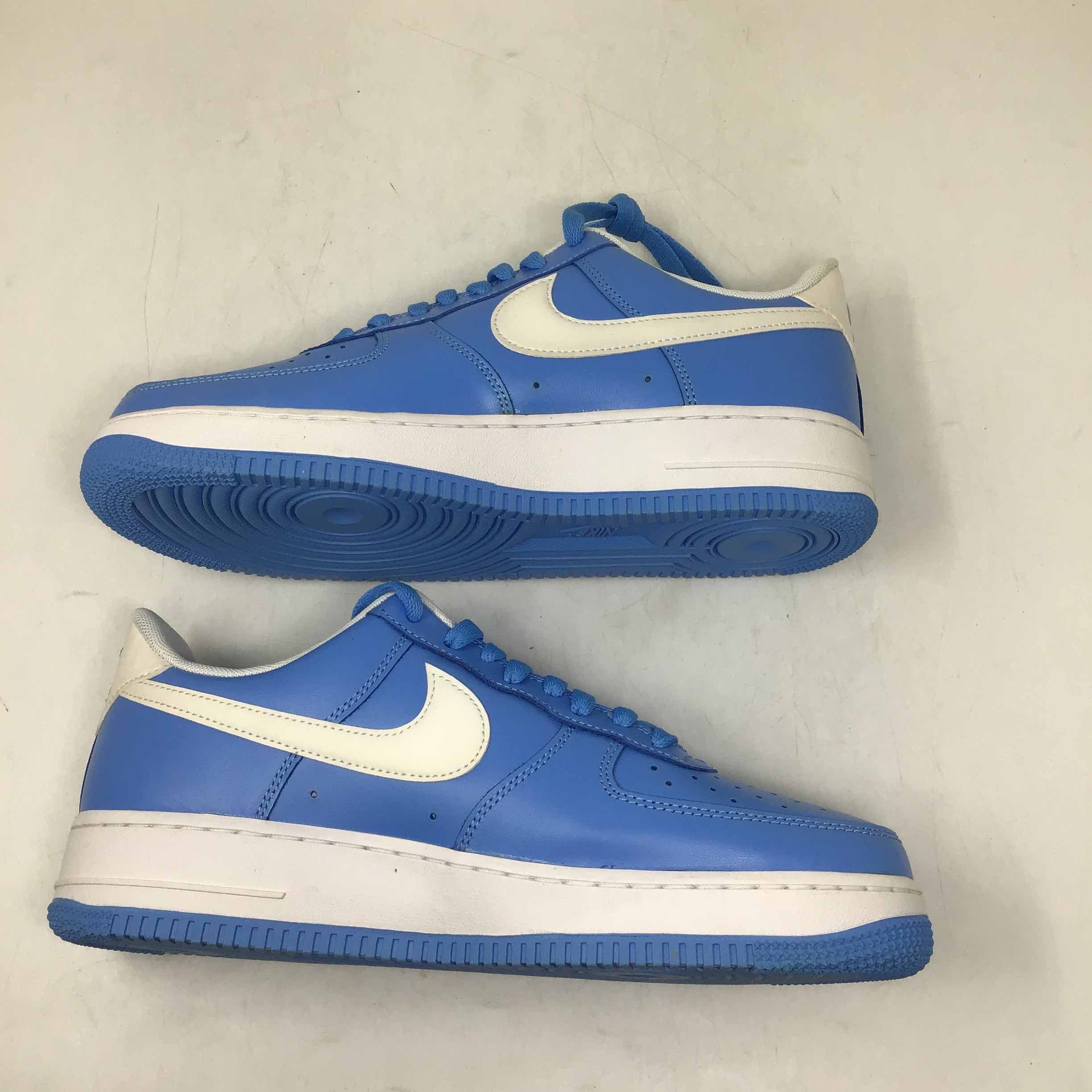 Nike Air Force 1 07 University Blue White Size US 10 / EU 43 - 2 Thumbnail