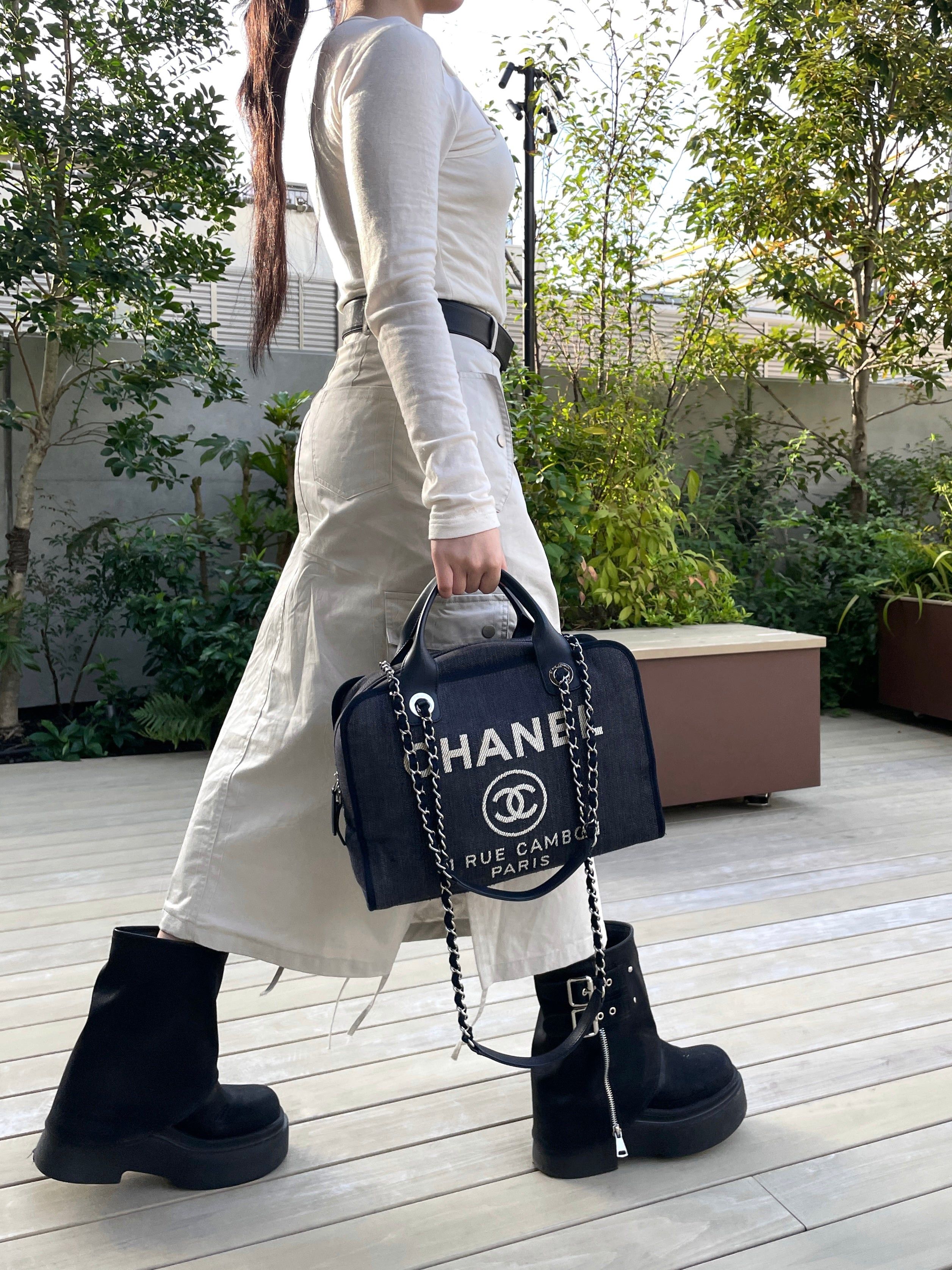 Chanel Chanel Deville Bowling Chain Shoulder Bag Size ONE SIZE - 2 Thumbnail