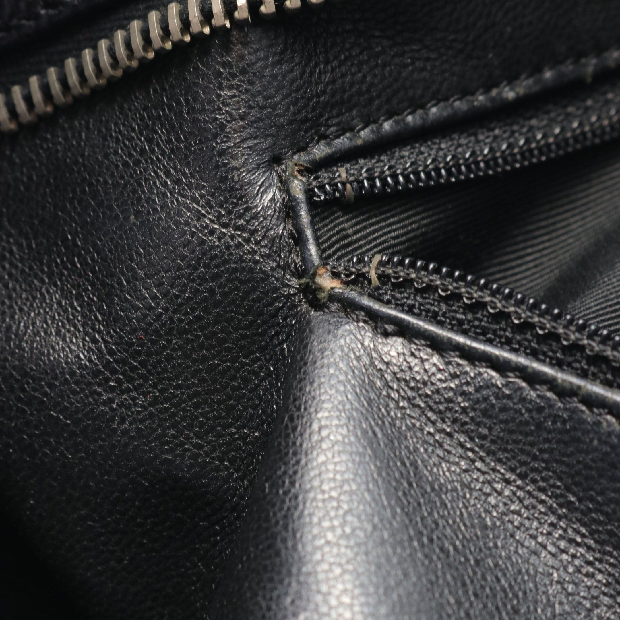 Chanel Chanel Reissue Tote Handbag Bag Caviar Skin Black Matte Silver Hardware Size ONE SIZE - 6 Thumbnail