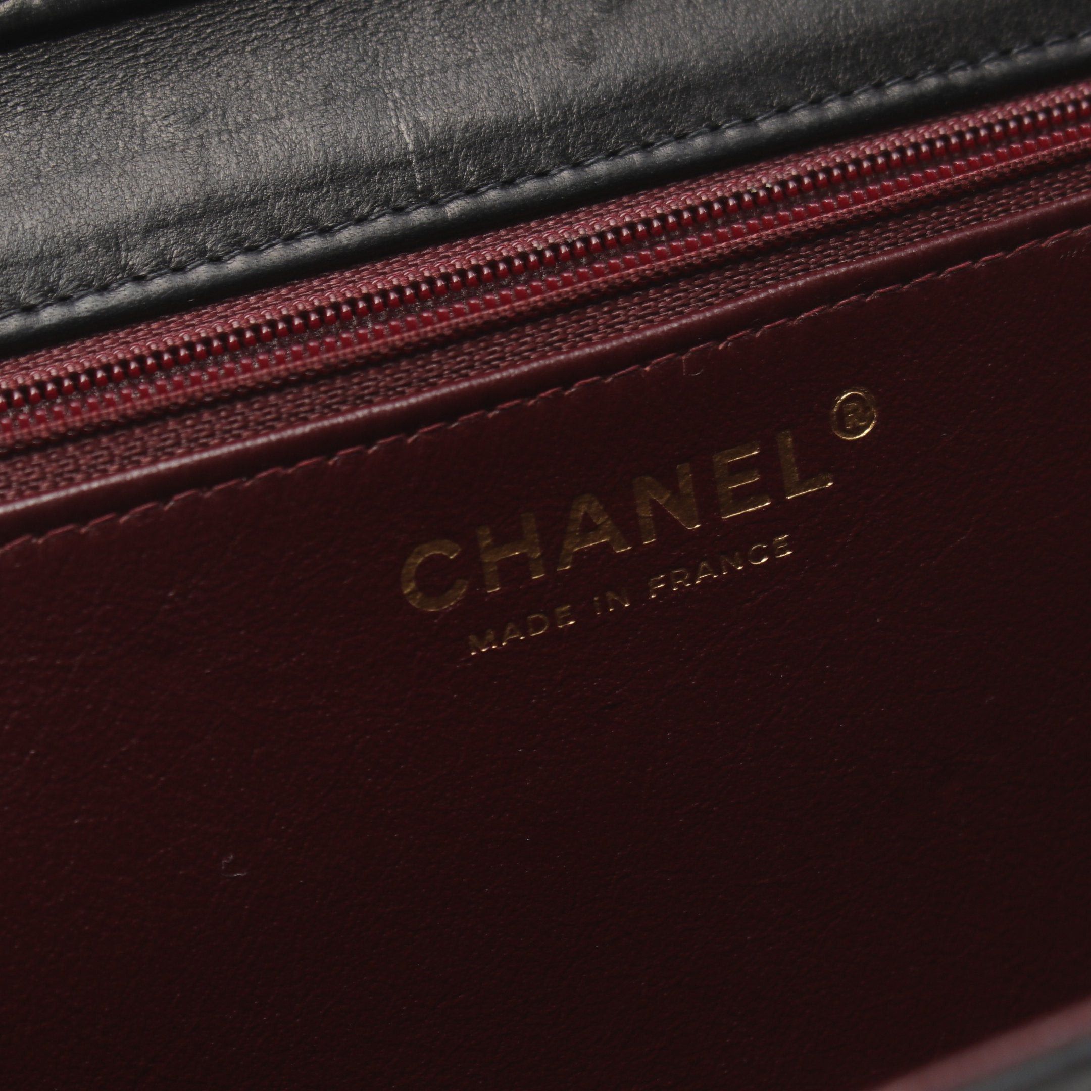 Chanel Chanel Matelasse Single Flap Chain Shoulder Bag Lambskin Black Gold Hardware Size ONE SIZE - 4 Thumbnail