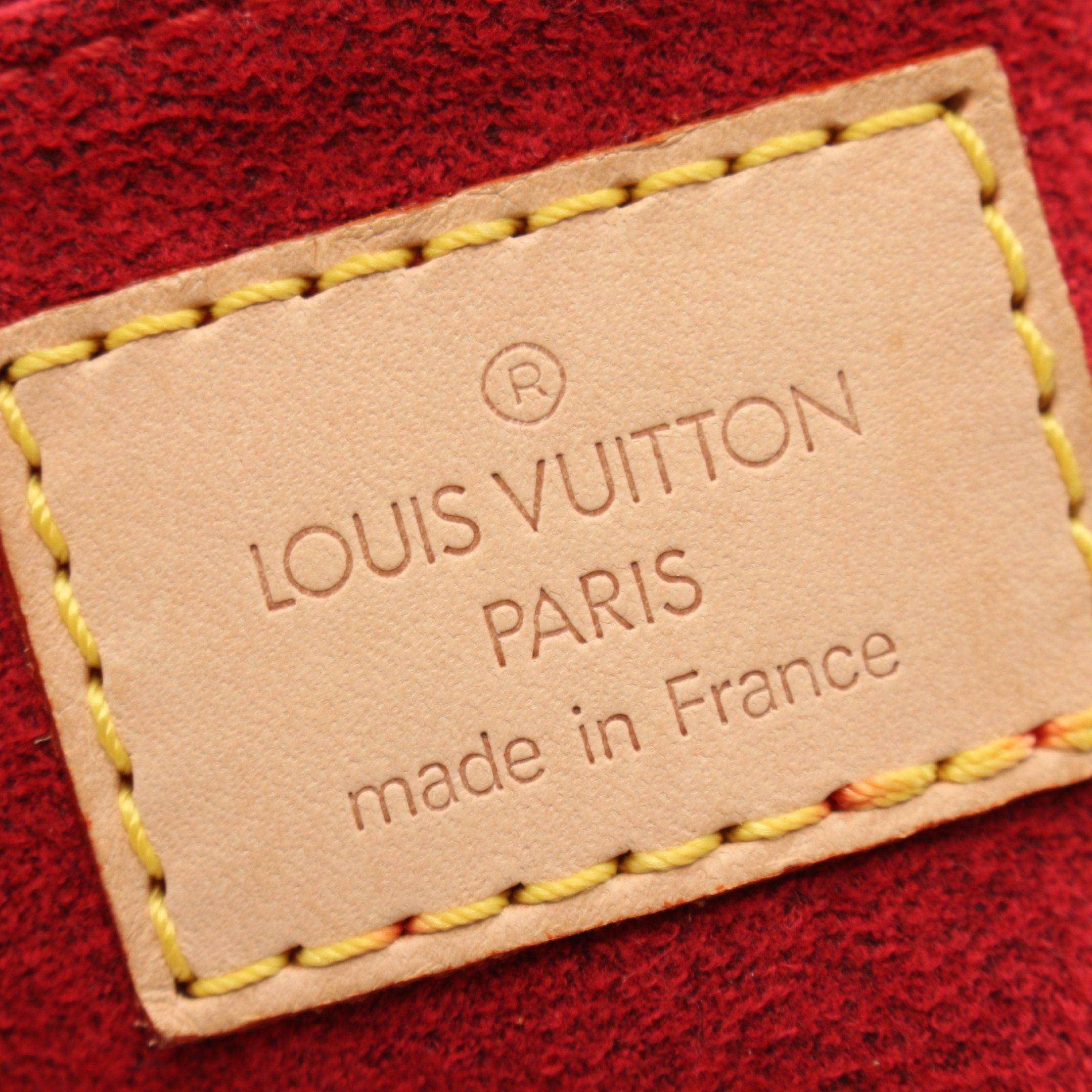Louis Vuitton Louis Vuitton Tambourine Monogram Shoulder Bag Leather Brown Size ONE SIZE - 4 Thumbnail