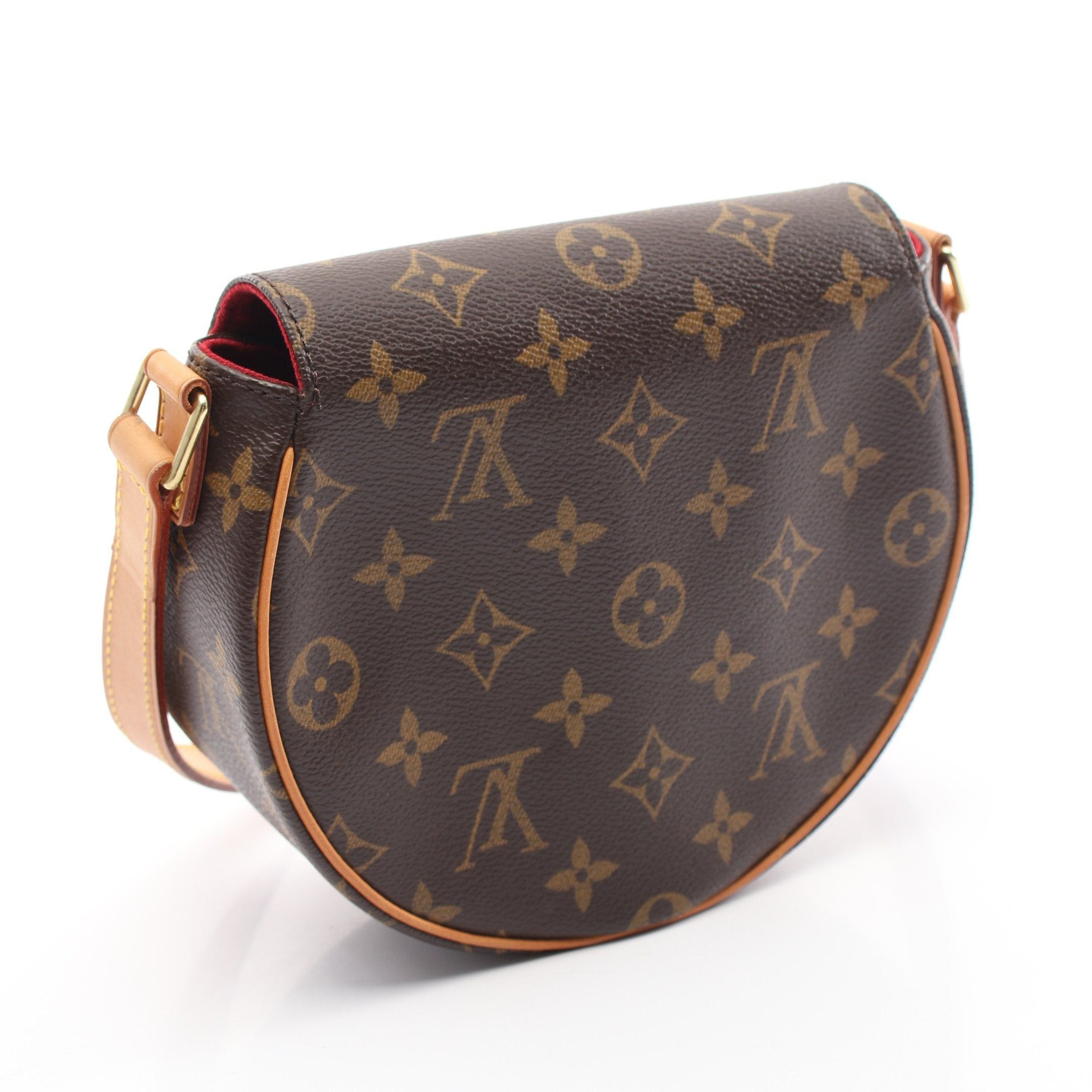 Louis Vuitton Louis Vuitton Tambourine Monogram Shoulder Bag Leather Brown Size ONE SIZE - 2 Thumbnail