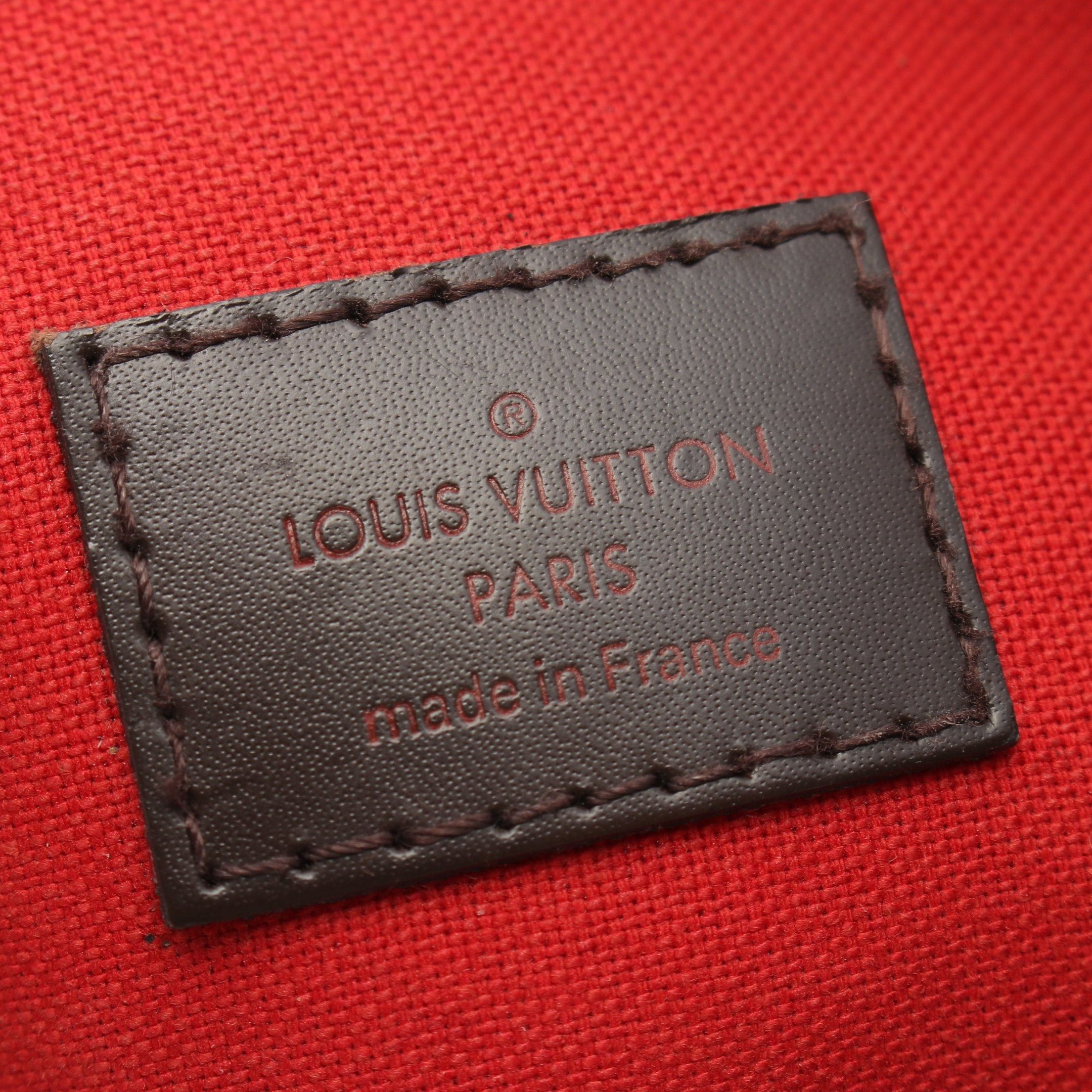 Louis Vuitton Louis Vuitton Favorite Mm Damier Ebene Chain Handbag Leather Brown Size ONE SIZE - 4 Thumbnail