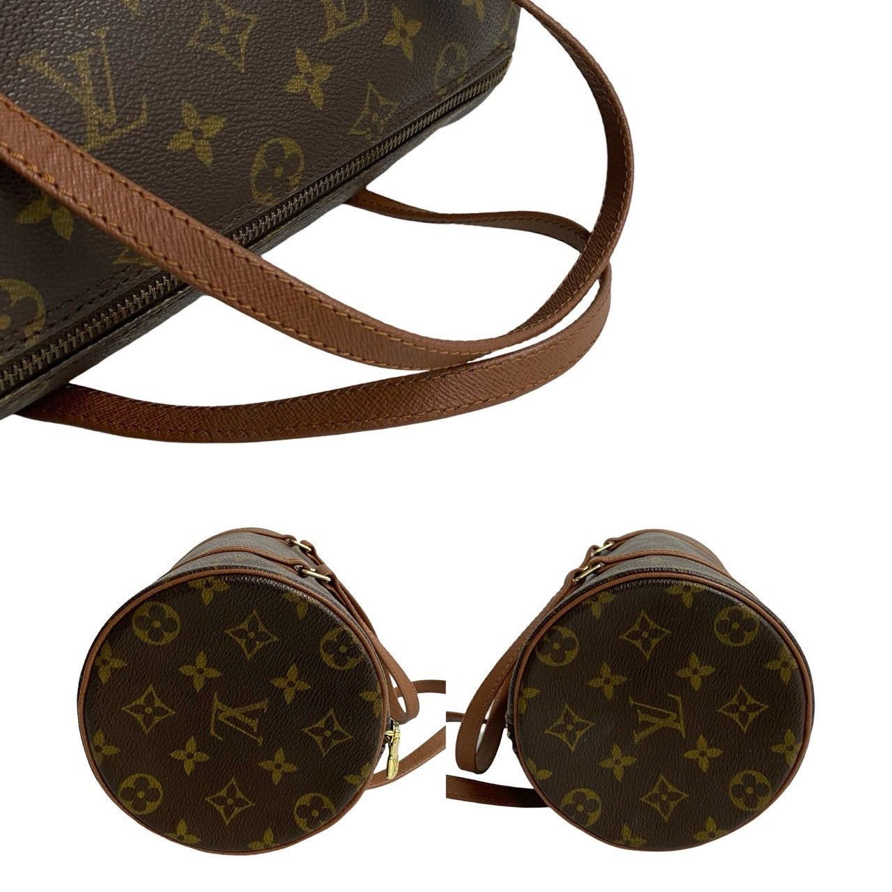 Louis Vuitton Louis Vuitton Handbag Brown Leather Size ONE SIZE - 5 Thumbnail