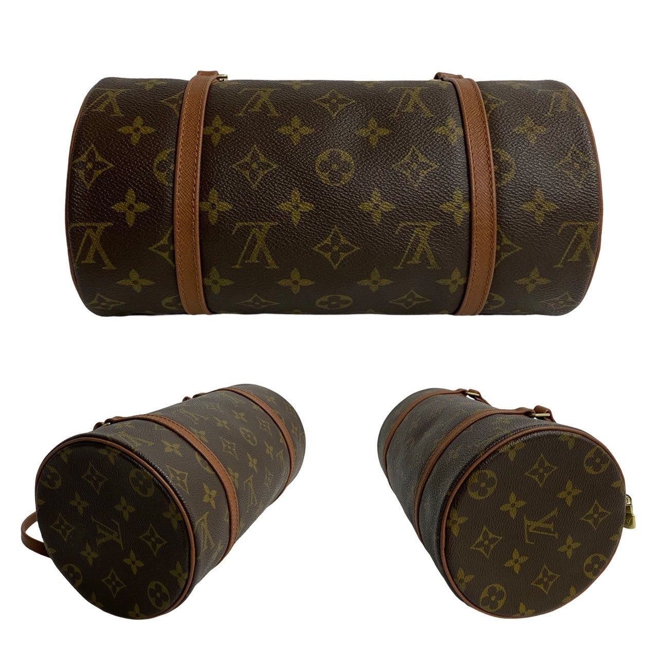 Louis Vuitton Louis Vuitton Handbag Brown Leather Size ONE SIZE - 6 Thumbnail