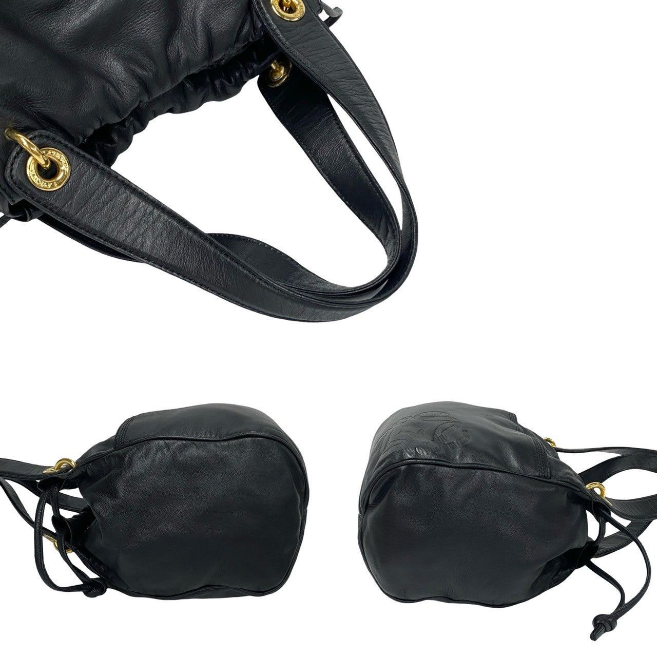 Loewe Loewe Handbag Black Leather Size ONE SIZE - 5 Thumbnail