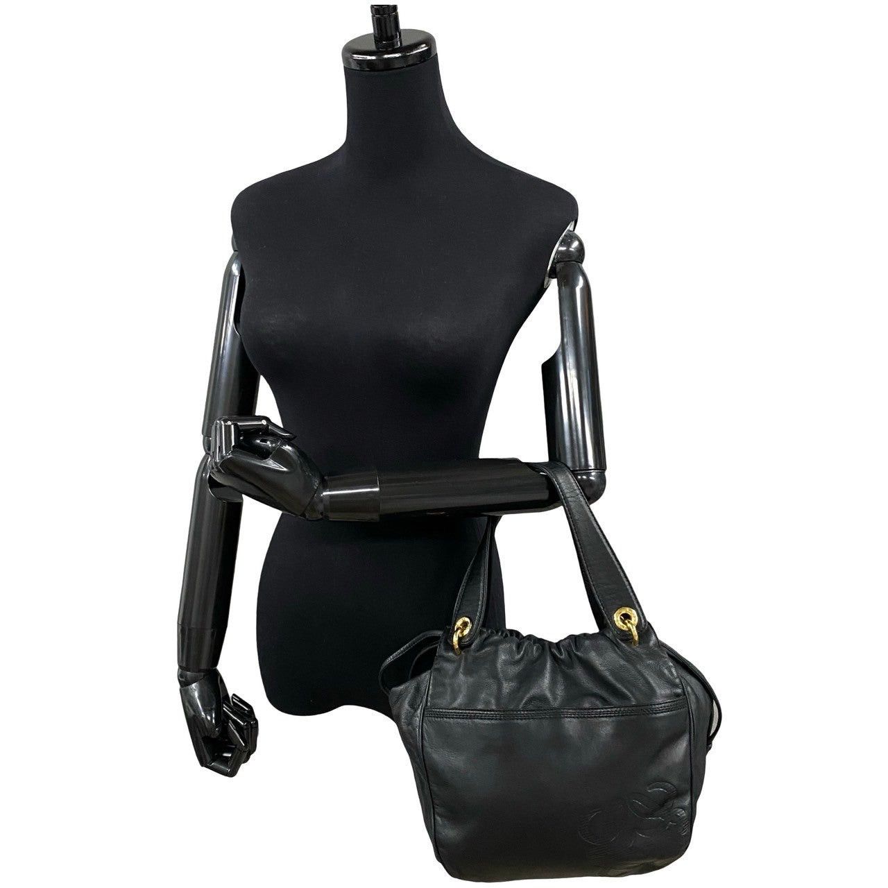 Loewe Loewe Handbag Black Leather Size ONE SIZE - 2 Thumbnail