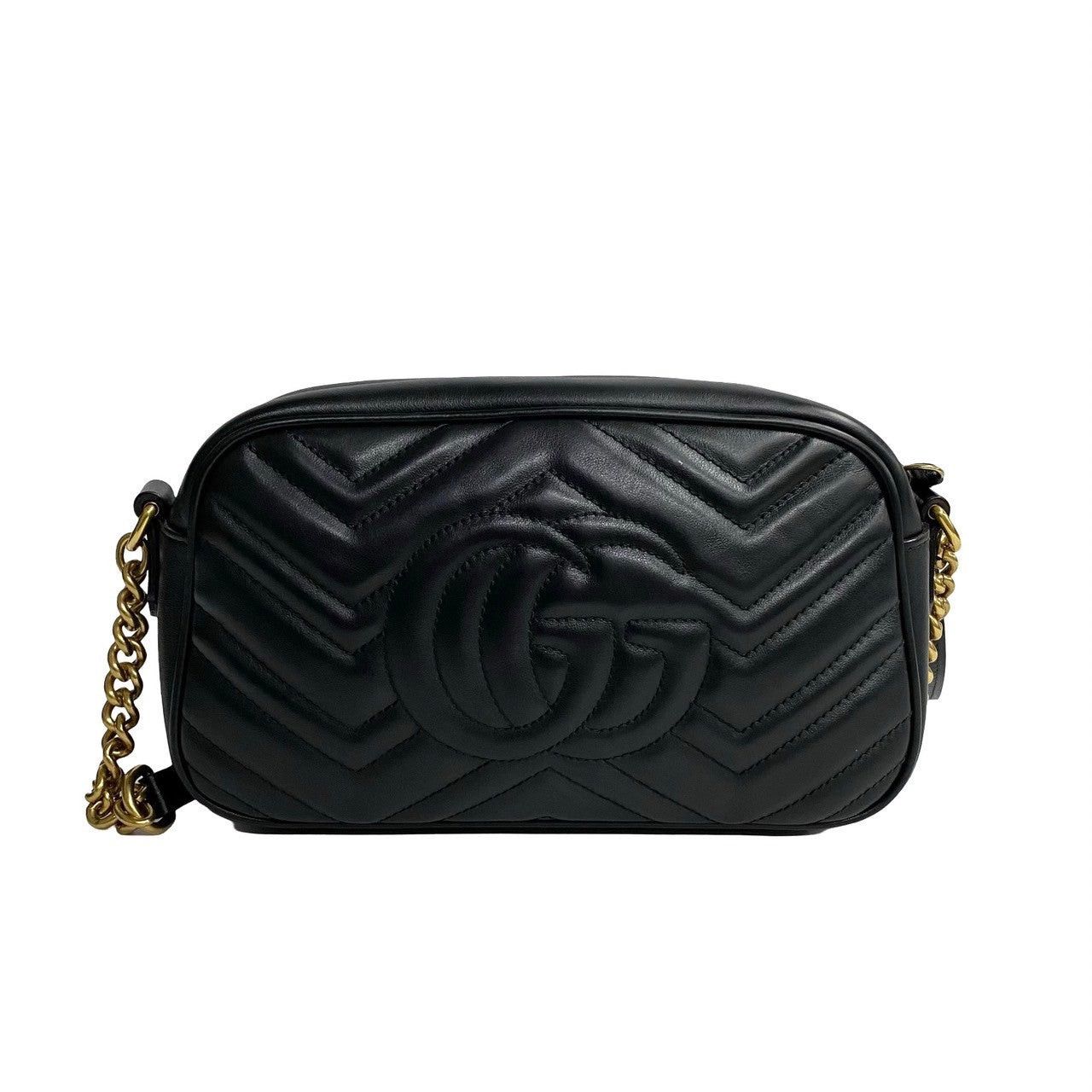 Gucci Gucci Shoulder Bag Black Leather Size ONE SIZE - 4 Thumbnail