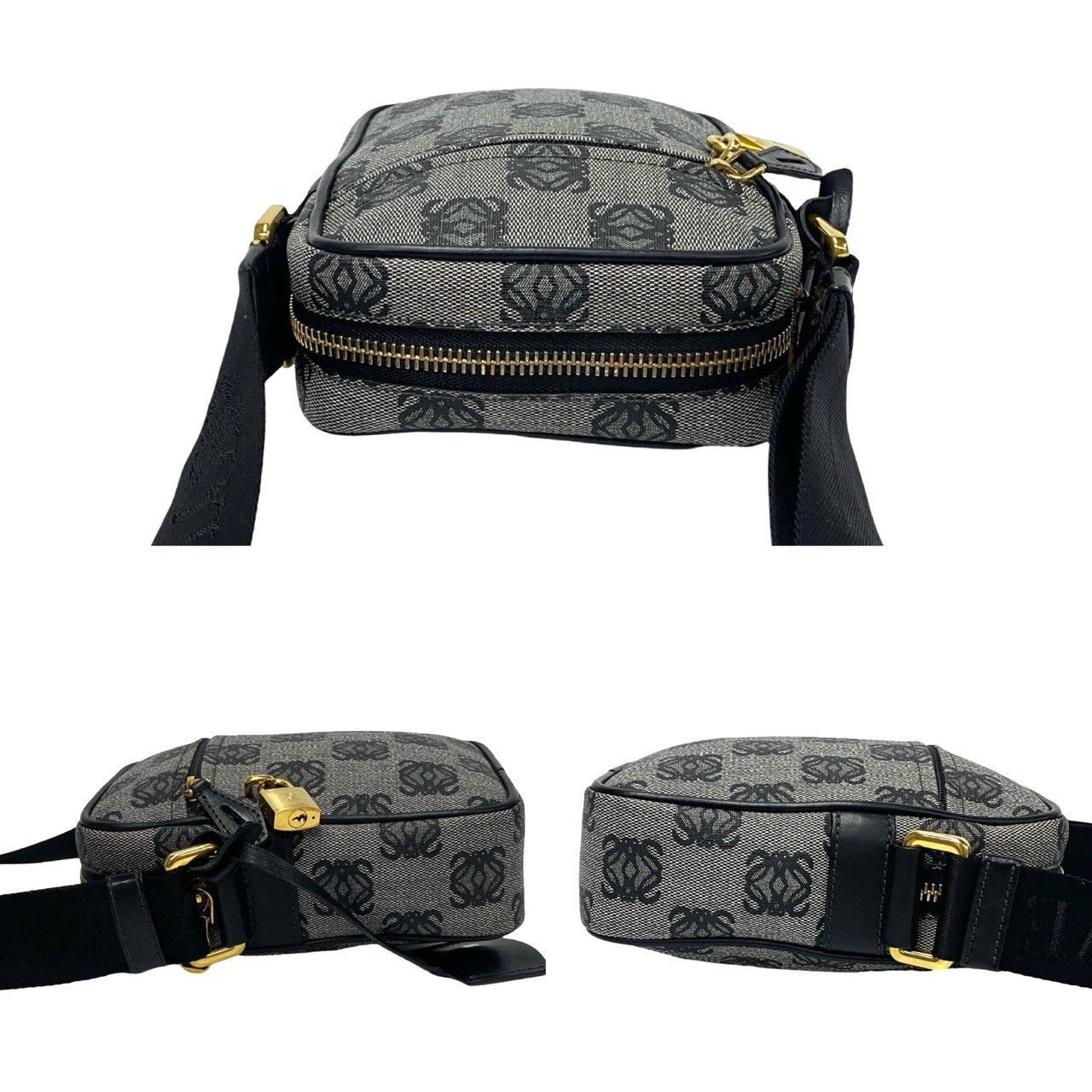 Loewe Loewe Shoulder Bag Black Leather Size ONE SIZE - 5 Thumbnail