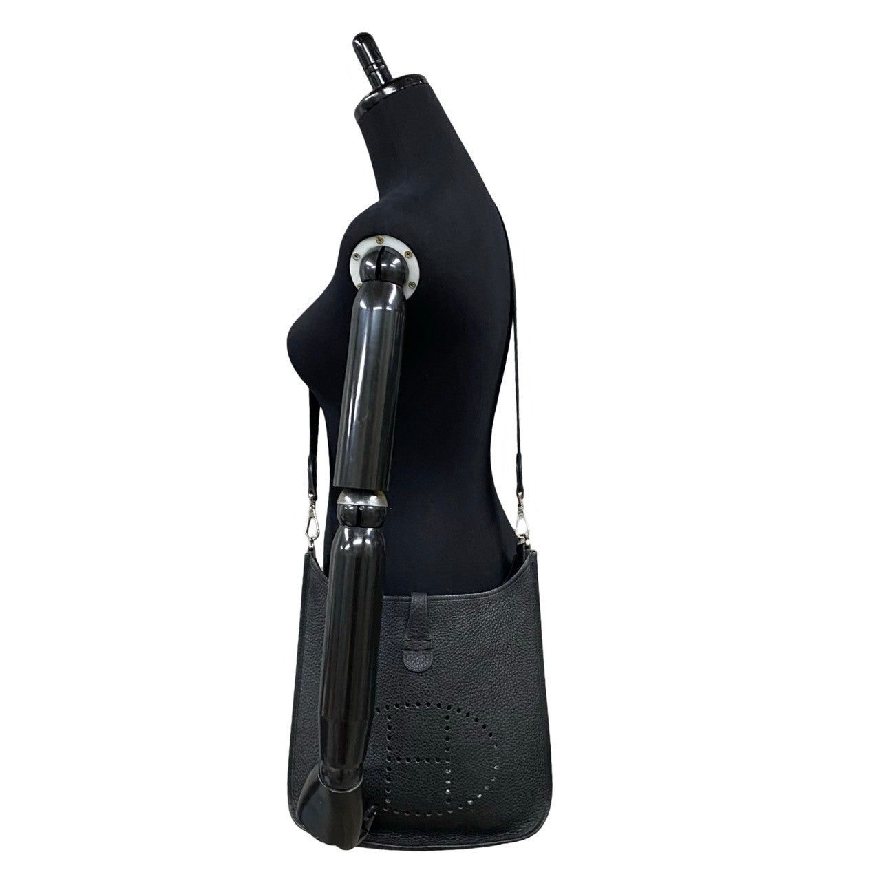 Hermes Hermes Shoulder Bag Black Leather Size ONE SIZE - 2 Thumbnail