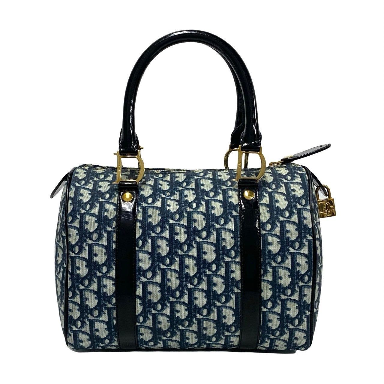 Dior Dior Handbag Navy Leather Size ONE SIZE - 4 Thumbnail