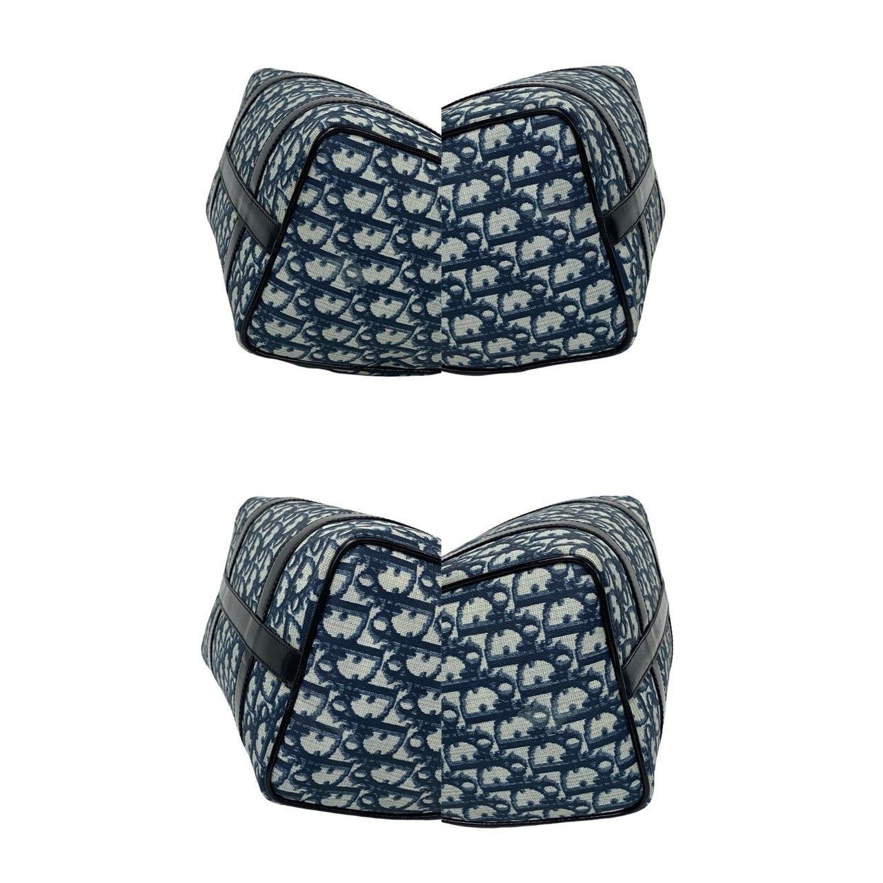 Dior Dior Handbag Navy Leather Size ONE SIZE - 7 Thumbnail