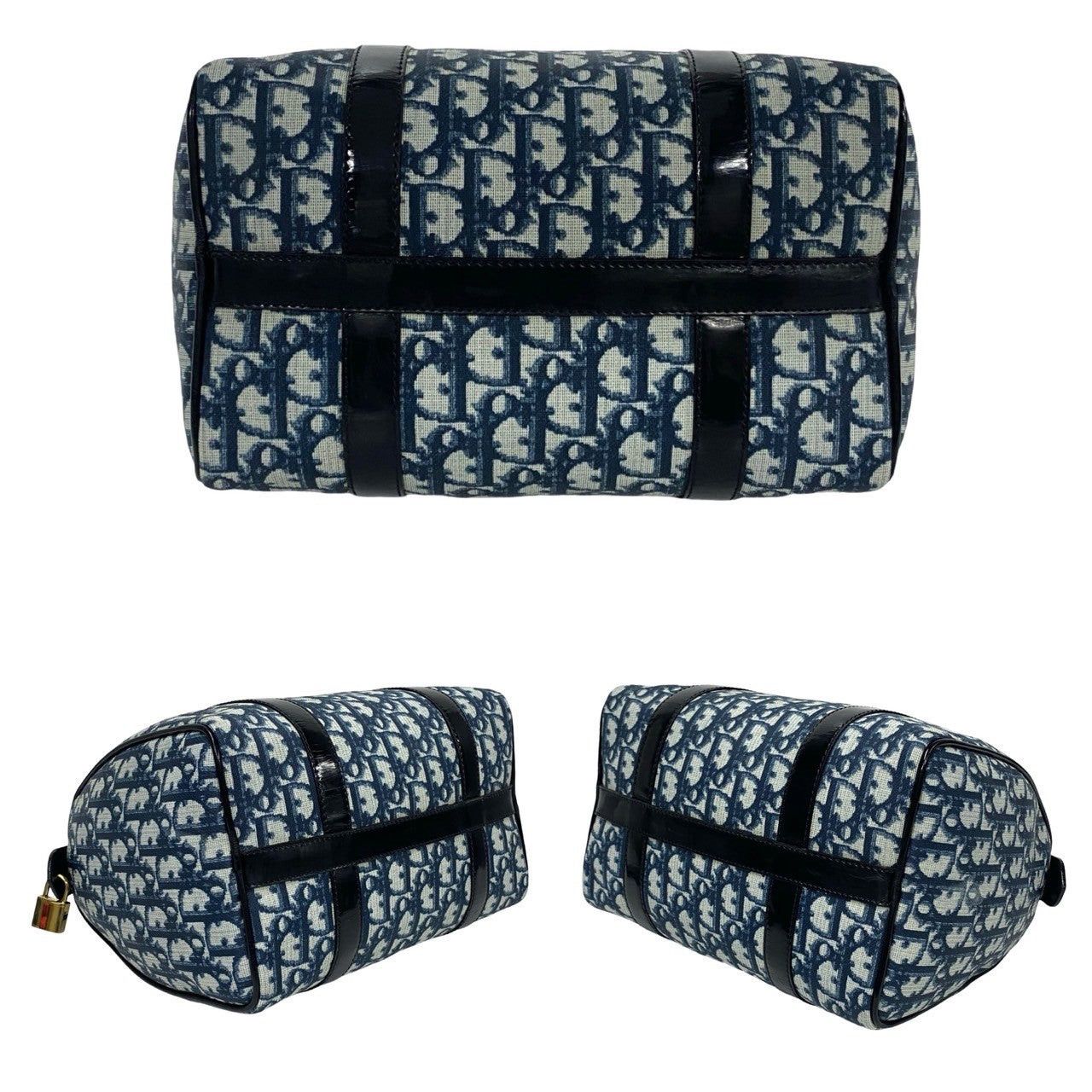 Dior Dior Handbag Navy Leather Size ONE SIZE - 6 Thumbnail