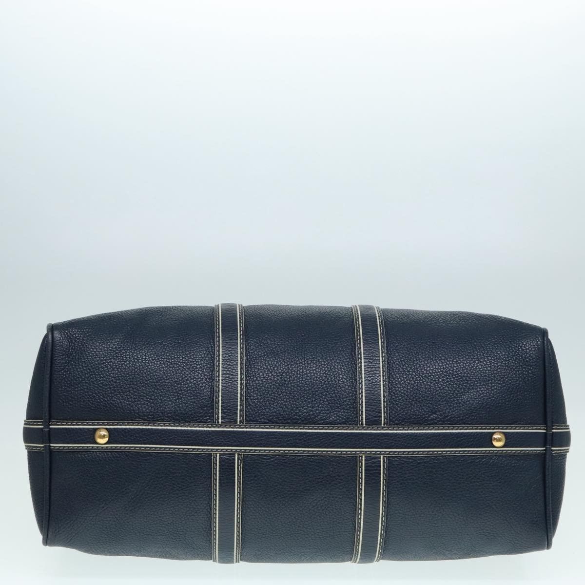 Louis Vuitton Keepall 50 Navy Leather Travel Bag (Pre-Owned) Size ONE SIZE - 6 Thumbnail