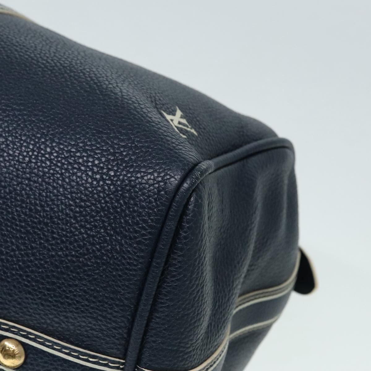 Louis Vuitton Keepall 50 Navy Leather Travel Bag (Pre-Owned) Size ONE SIZE - 14 Thumbnail