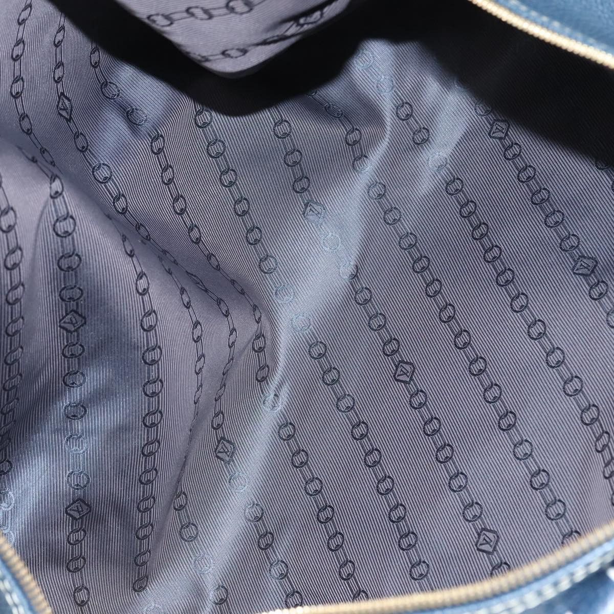 Louis Vuitton Keepall 50 Navy Leather Travel Bag (Pre-Owned) Size ONE SIZE - 8 Thumbnail