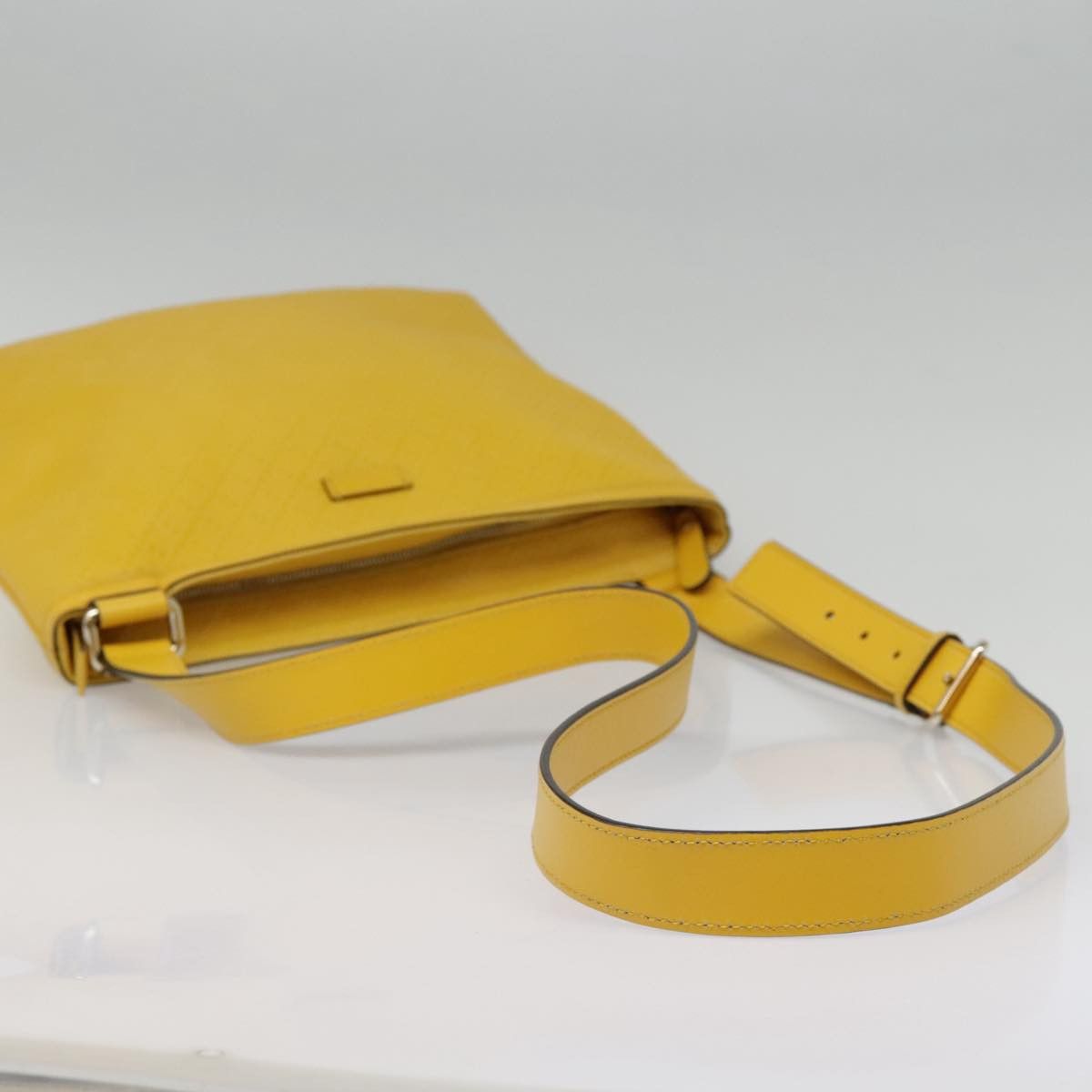 Gucci Diamantissima Yellow Leather Shoulder Bag (Pre-Owned) Size ONE SIZE - 5 Thumbnail